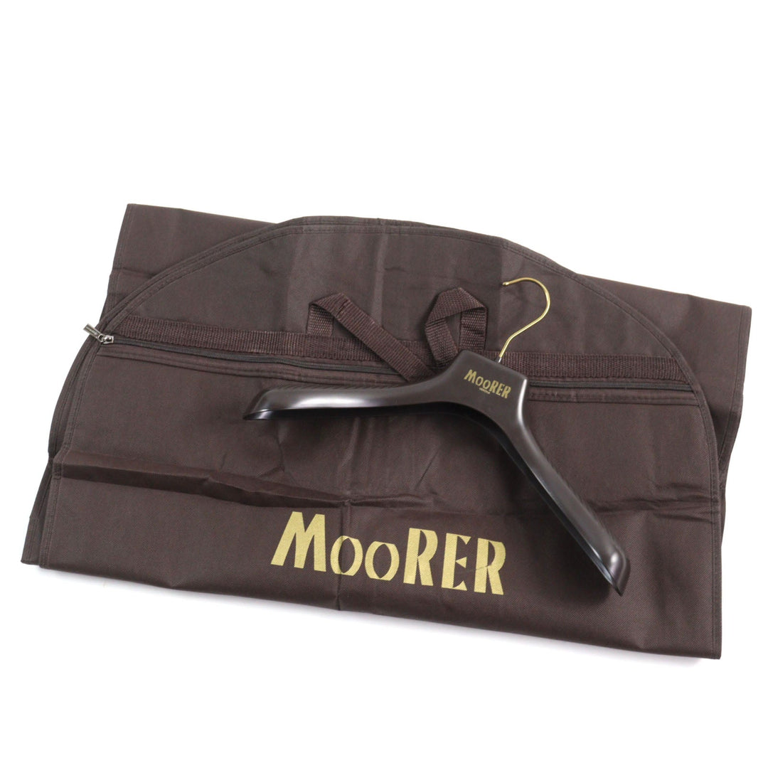 MOORER Down jacket Outer: 100% polyester, Lining: 50% polyester, Lining: 50% nylon, Sleeve lining: 100% nylon, Filling: down Navy VALENTE-KM mens 42 Used Authentic