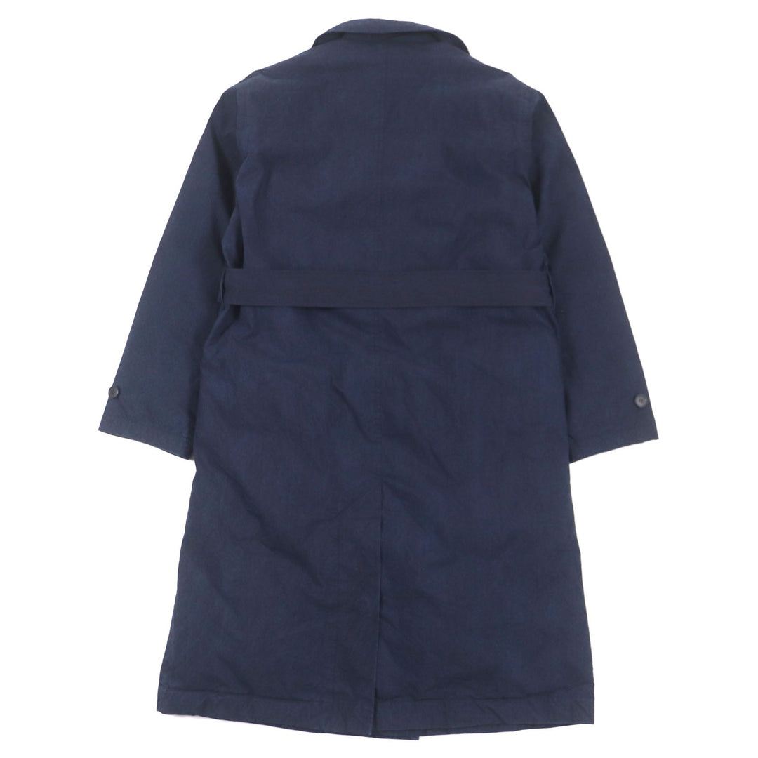 snowpeak down coat JK-19AU007 Outer: 65% cotton, Outer: 35% nylon, Lining: 100% polyester, Filling: 90% down, Filling: 10% feather Indigo Indigo C/N Down Coat mens S Used Authentic