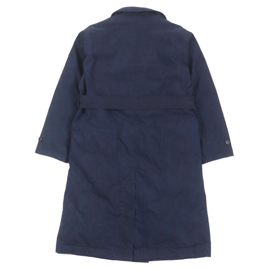 snowpeak down coat JK-19AU007 Outer: 65% cotton, Outer: 35% nylon, Lining: 100% polyester, Filling: 90% down, Filling: 10% feather Indigo Indigo C/N Down Coat mens S Used Authentic