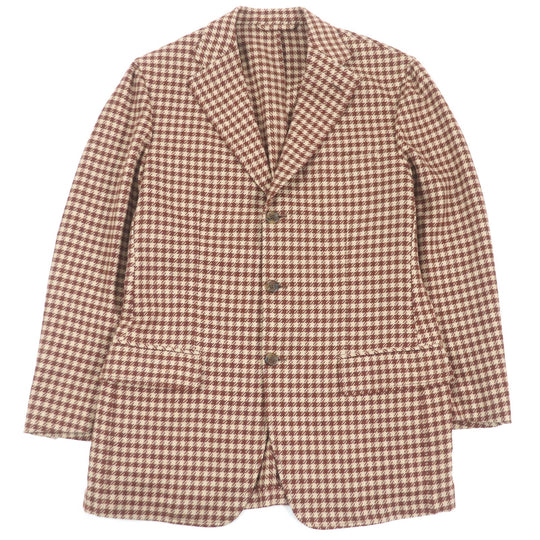 Brioni tailored jacket cashmere, cupra Brown mens 48 Used Authentic