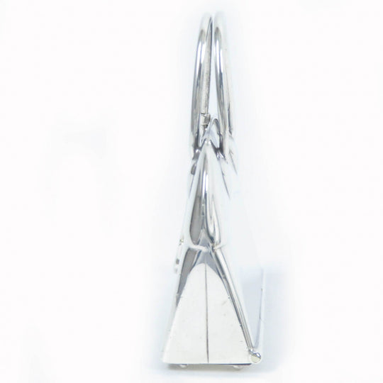 HERMES Other accessories SV925 Silver Pill case Polido bag motif