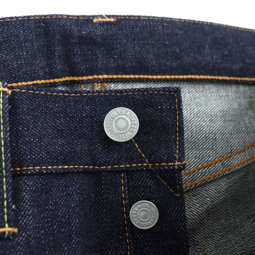 LEVI'S VINTAGE CLOTHING Denim pants 55501-0117 Main: 100% cotton Indigo blue 501XX mens W 31 Used Authentic