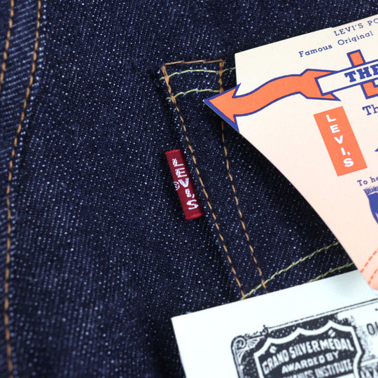 LEVI'S VINTAGE CLOTHING Denim pants 54501-0117 Main: 100% cotton Indigo blue 501ZXX mens W 31 Used Authentic