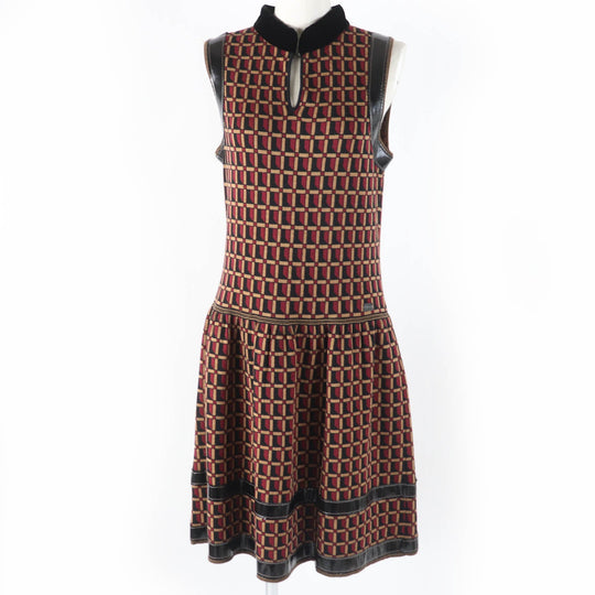 CHANEL ensemble 05A P26312V01927 Main: 100% wool, Part: Lamb leather multicolor Women 42 Used Authentic