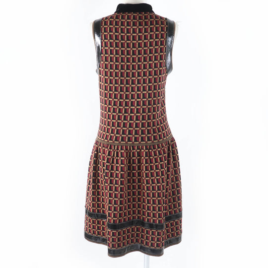 CHANEL ensemble 05A P26312V01927 Main: 100% wool, Part: Lamb leather multicolor Women 42 Used Authentic