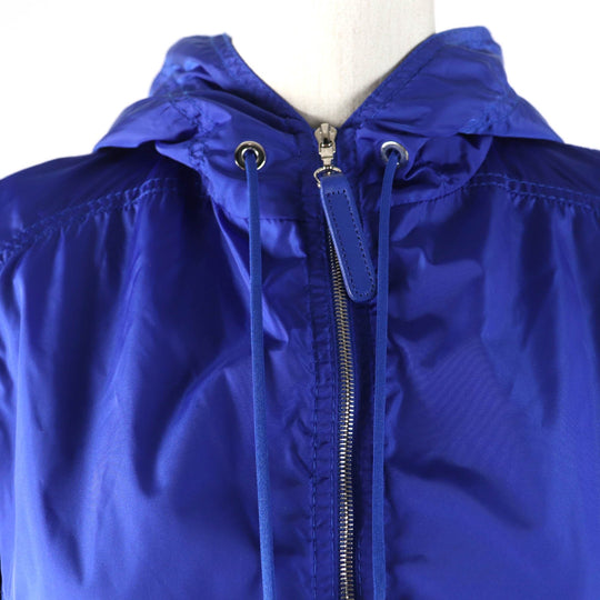 CHANEL Jacket P43217V32222 Main: 99% nylon, Main: 1% polyurethane blue Women 34 Used Authentic