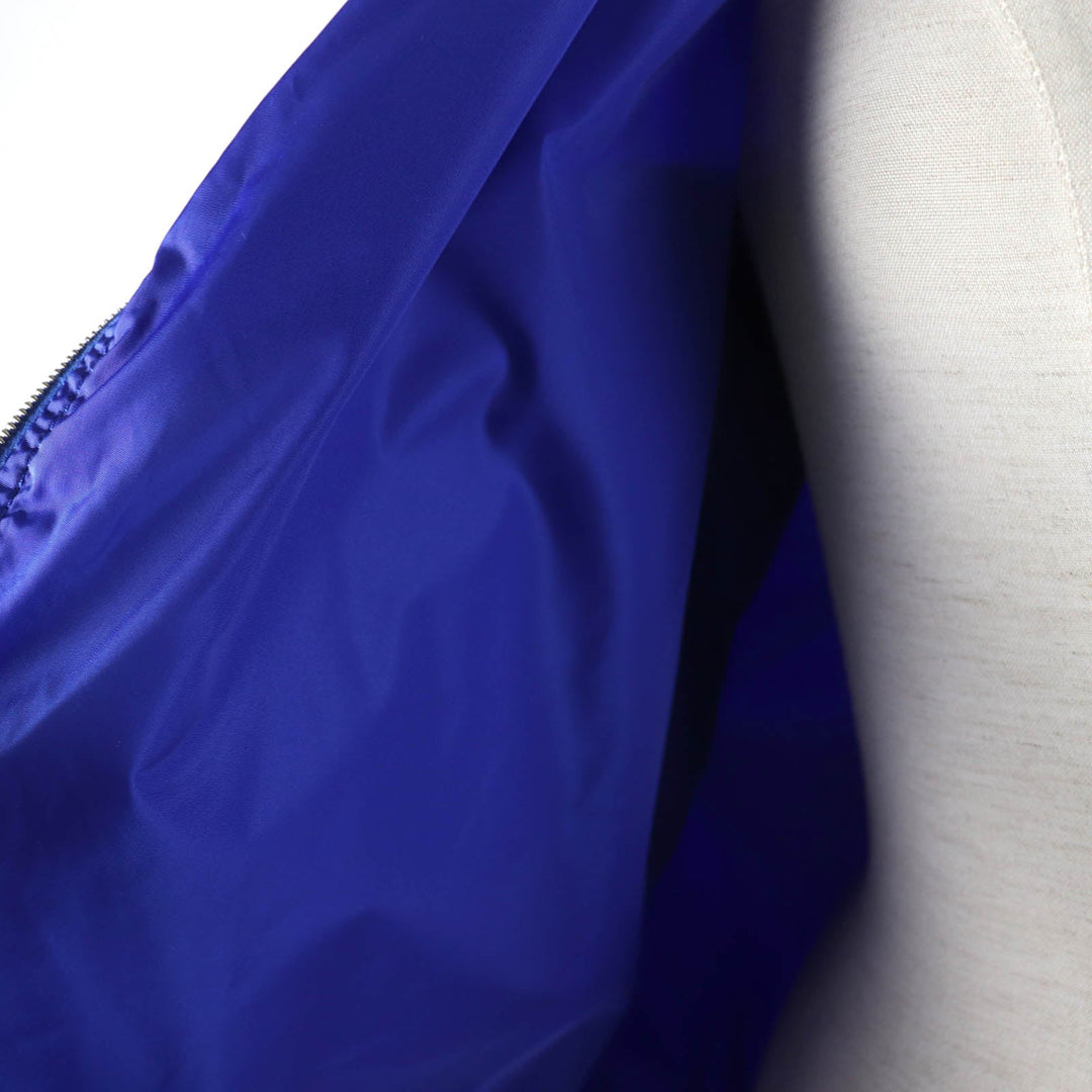 CHANEL Jacket P43217V32222 Main: 99% nylon, Main: 1% polyurethane blue Women 34 Used Authentic