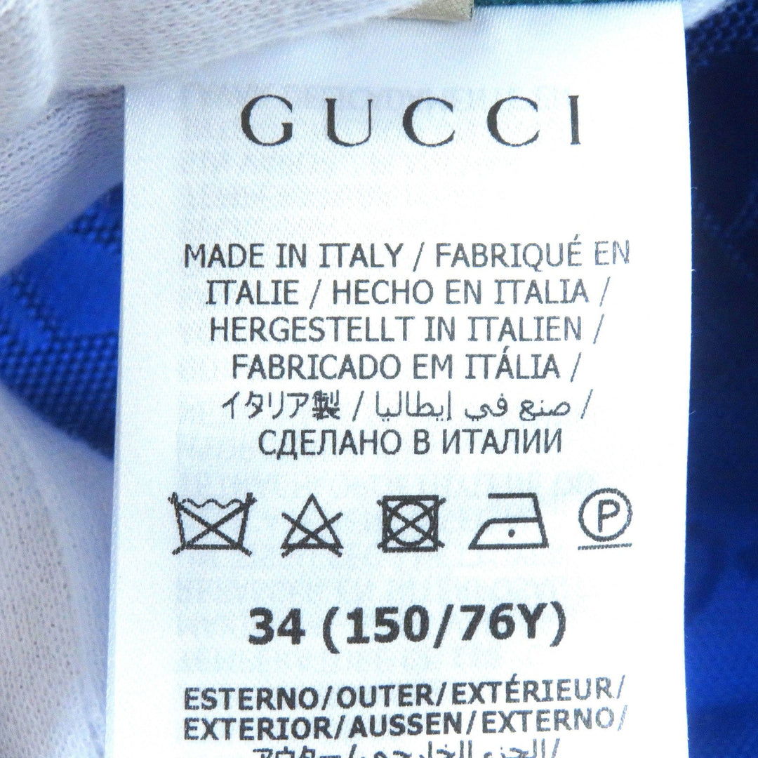 adidas Track jacket 712114 cotton blue gucci collaboration Women 34 Used Authentic