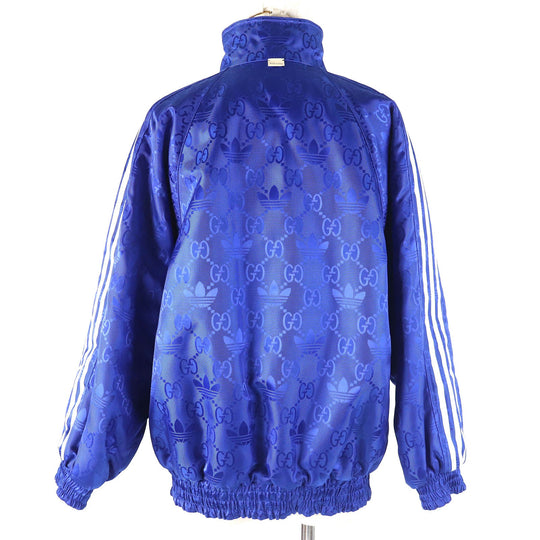 adidas Track jacket 712114 cotton blue gucci collaboration Women 34 Used Authentic