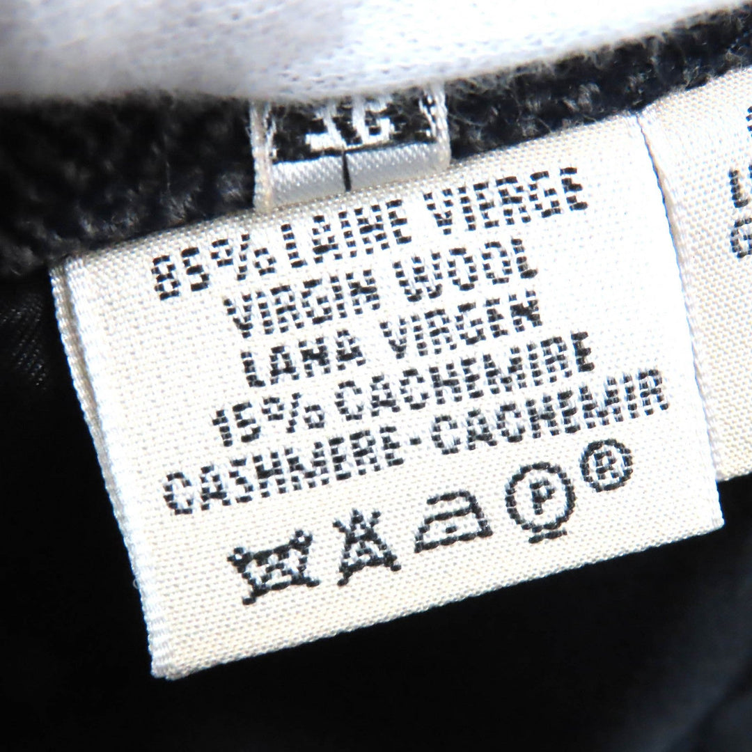 HERMES skirt Outer: 85% wool, Outer: 15% cashmere, Lining: 100% silk Dark gray type Women 36 Used Authentic