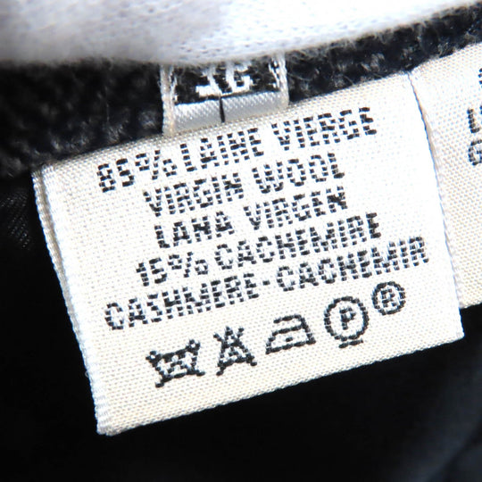 HERMES skirt Outer: 85% wool, Outer: 15% cashmere, Lining: 100% silk Dark gray type Women 36 Used Authentic
