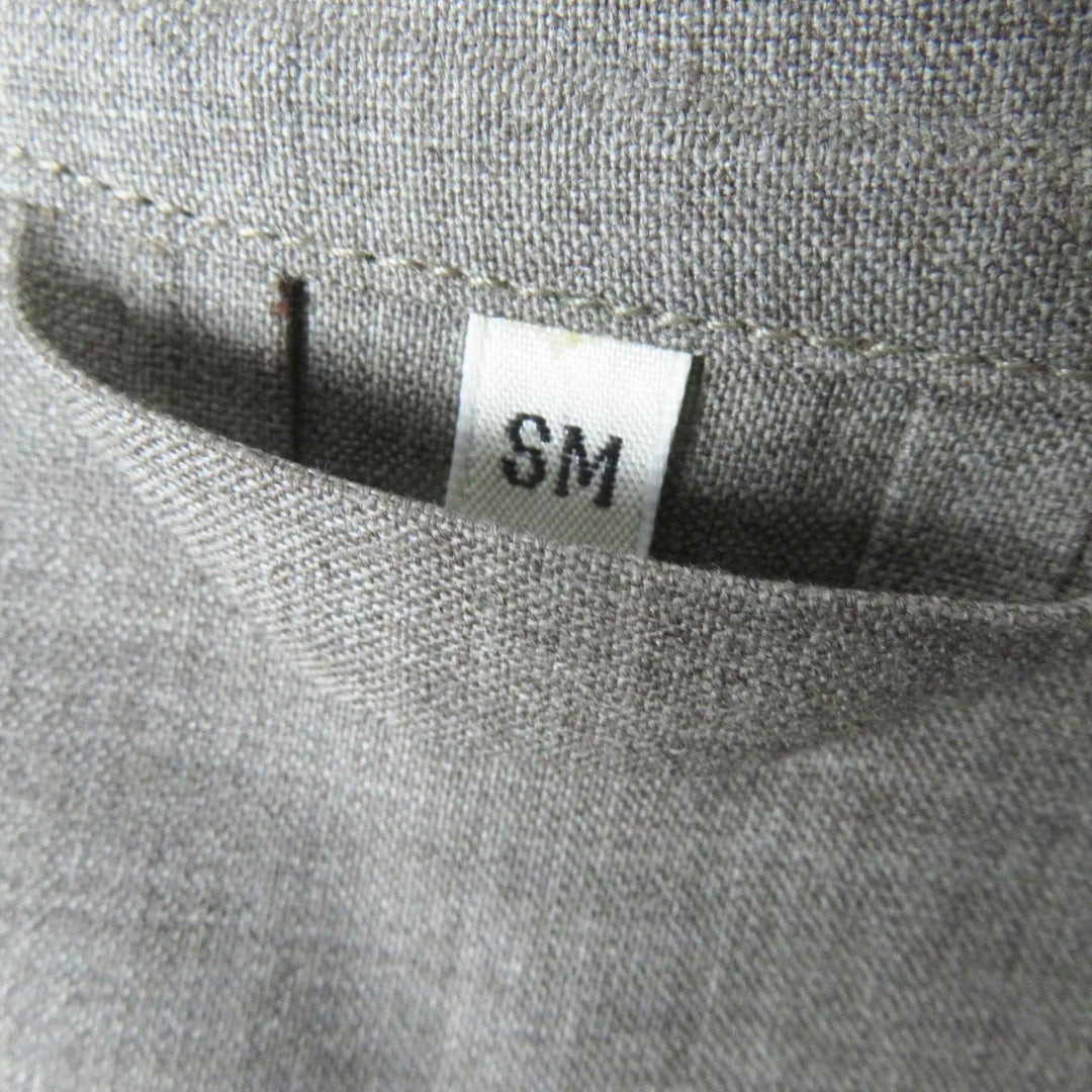 HERMES coat Outer: 100% wool, Lining: 100% cotton gray Margiela period Women SM Used Authentic