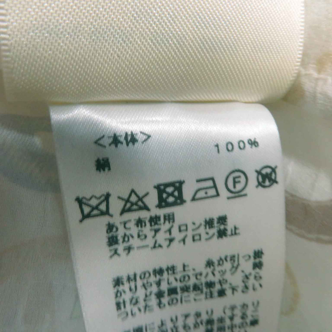 HERMES one piece 3H0514DN Main: 100% silk, petticoat 100% silk Multi Women 36 Used Authentic