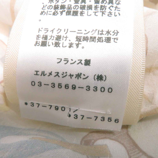 HERMES one piece 3H0514DN Main: 100% silk, petticoat 100% silk Multi Women 36 Used Authentic