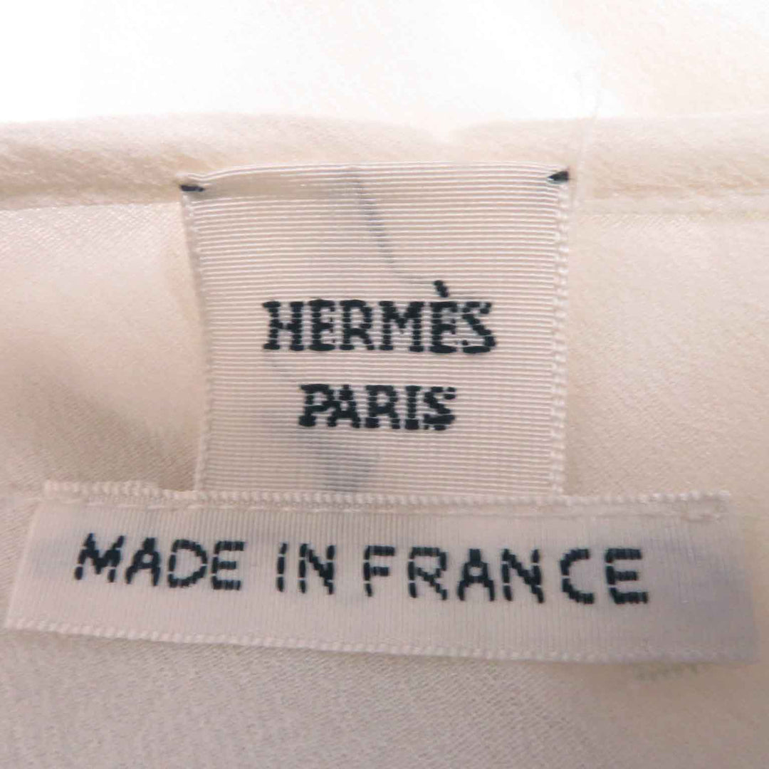 HERMES one piece 3H0514DN Main: 100% silk, petticoat 100% silk Multi Women 36 Used Authentic