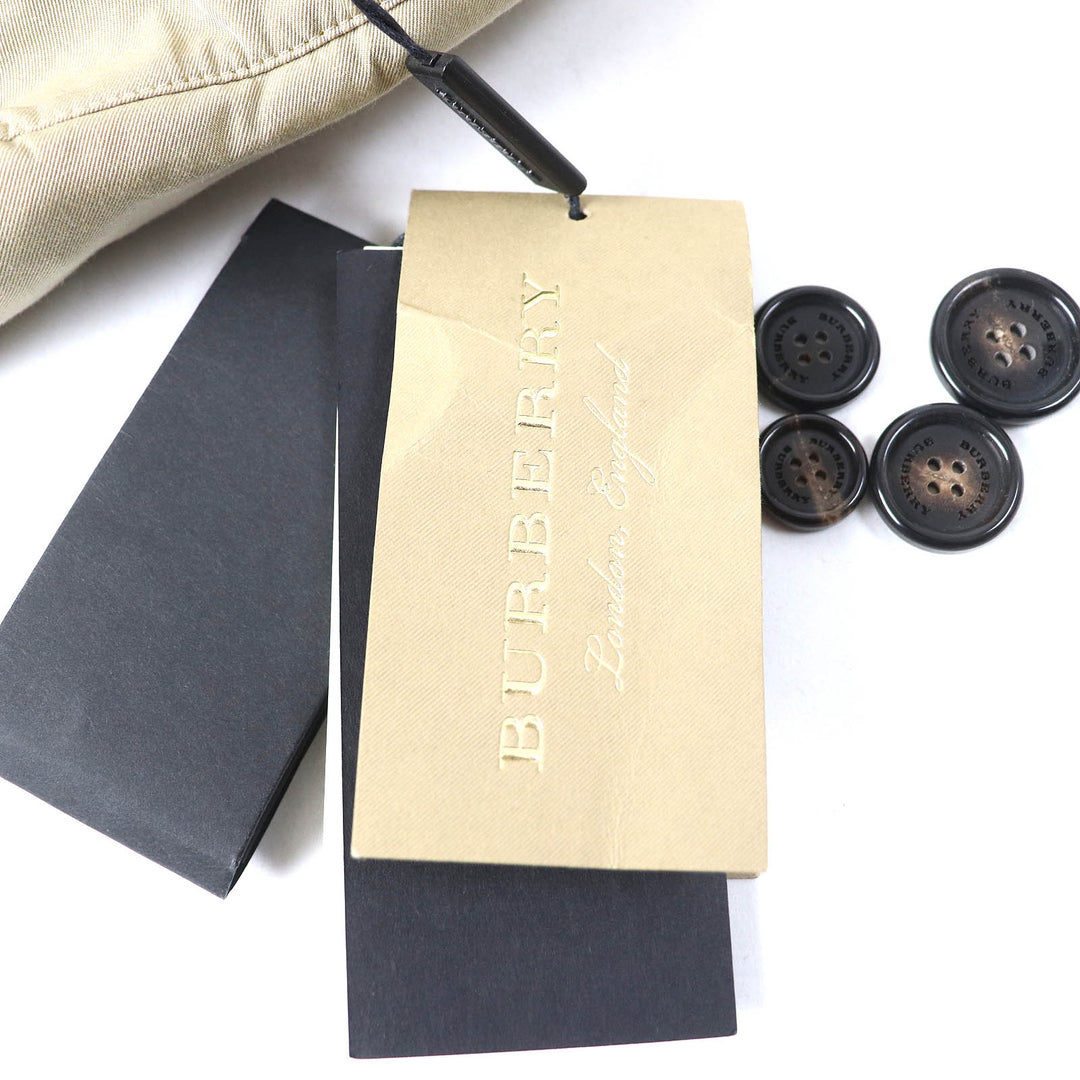 BURBERRY trench coat 3900455 Outer: 100% cotton, Lining: 100% cotton, Sleeve lining: 100% rayon beige Women M Used Authentic