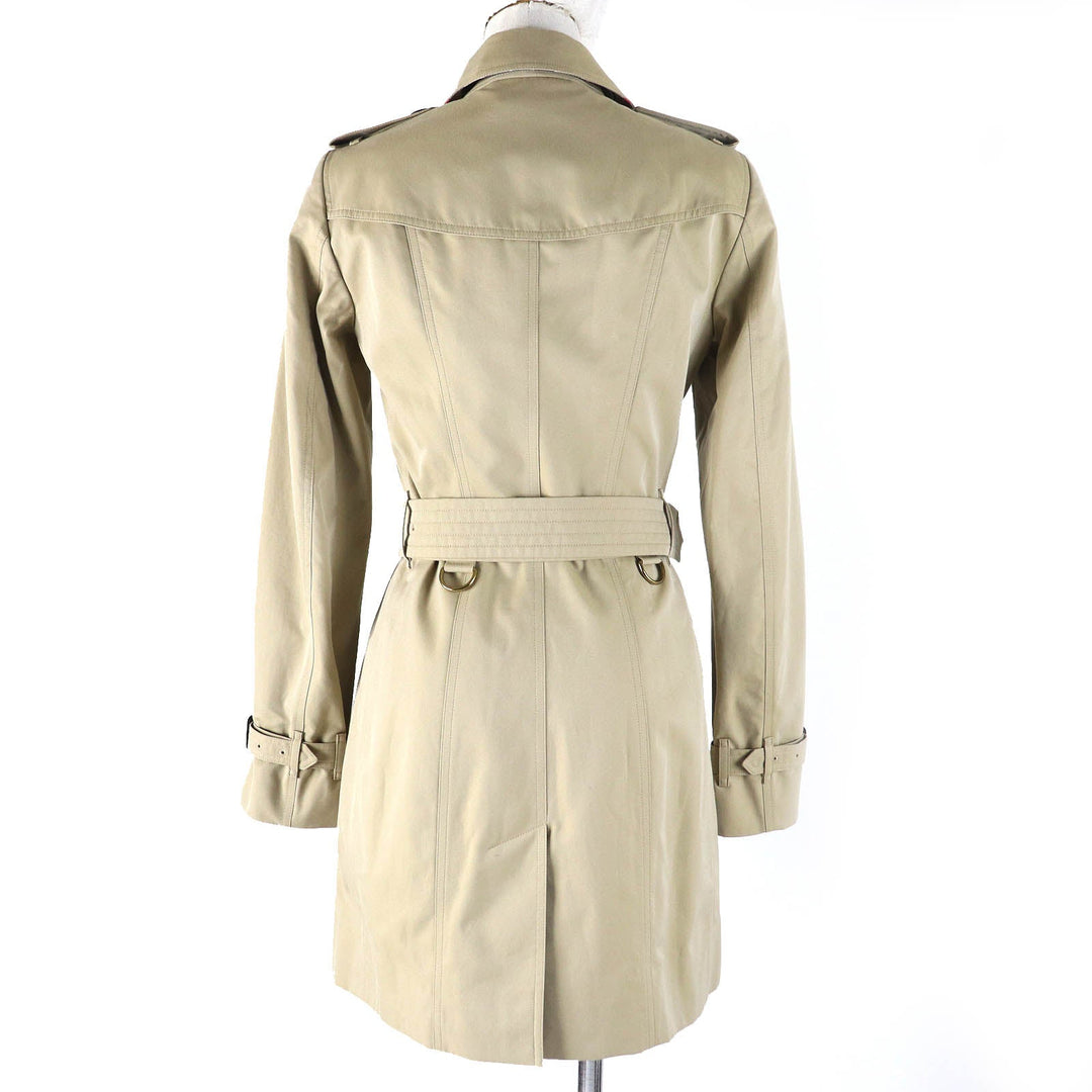 BURBERRY trench coat 3900455 Outer: 100% cotton, Lining: 100% cotton, Sleeve lining: 100% rayon beige Women M Used Authentic