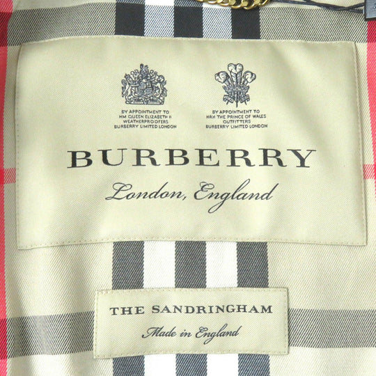 BURBERRY trench coat 3900455 Outer: 100% cotton, Lining: 100% cotton, Sleeve lining: 100% rayon beige Women M Used Authentic