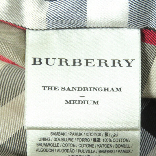 BURBERRY trench coat 3900455 Outer: 100% cotton, Lining: 100% cotton, Sleeve lining: 100% rayon beige Women M Used Authentic