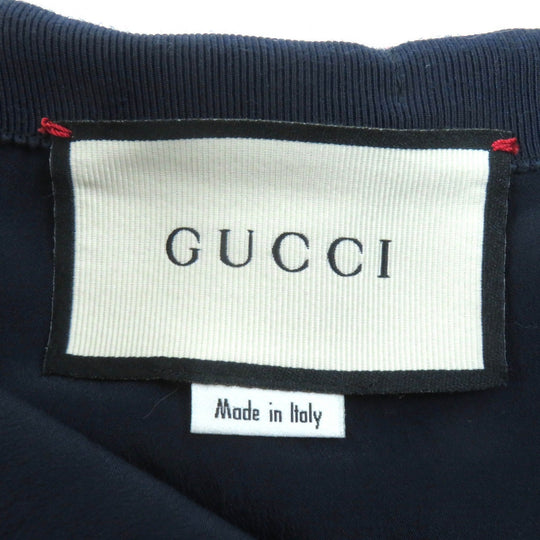 GUCCI Long skirt 524386 Outer: 78% wool, Outer: 22% polyester, Lining: 71% acetate, Lining: 29% silk Red Navy Grey Gold Women 40 Used Authentic