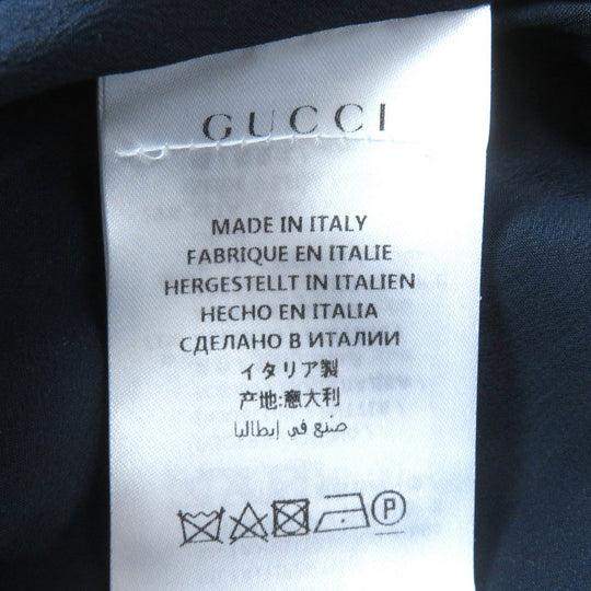 GUCCI Long skirt 524386 Outer: 78% wool, Outer: 22% polyester, Lining: 71% acetate, Lining: 29% silk Red Navy Grey Gold Women 40 Used Authentic
