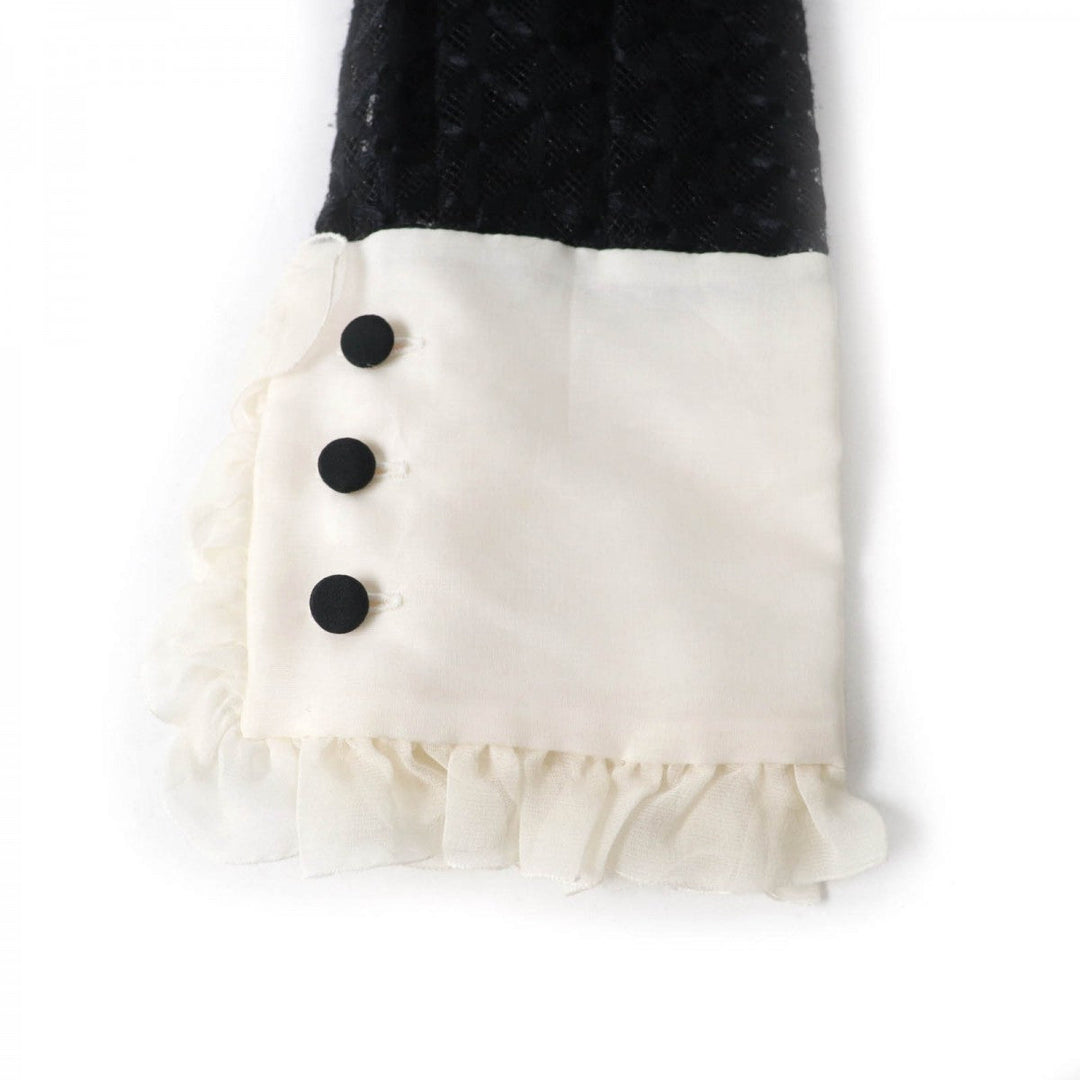 DOLCE&GABBANA one piece polyester Black White 38
