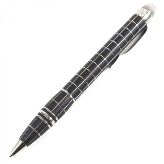 MONTBLANC Ballpoint pen Main: Metal rubber Black Silver Starwalker mens Used Authentic
