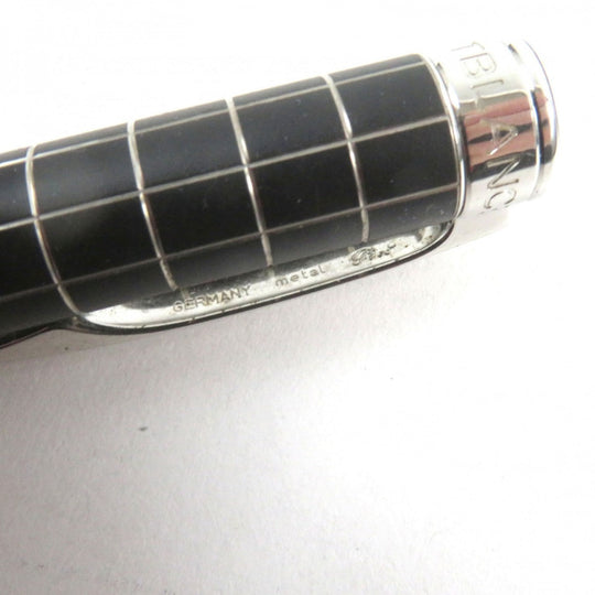MONTBLANC Ballpoint pen Main: Metal rubber Black Silver Starwalker mens Used Authentic