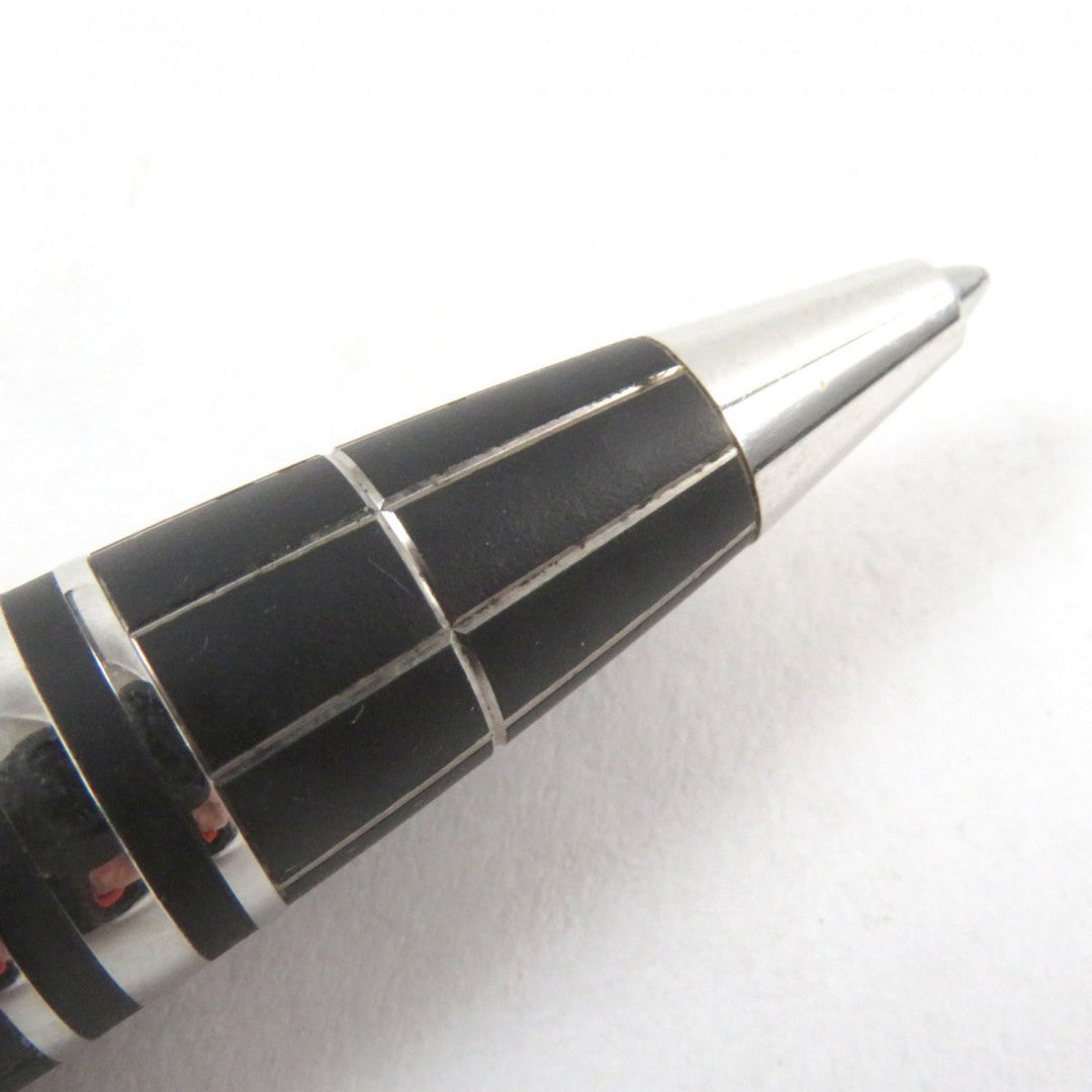 MONTBLANC Ballpoint pen Main: Metal rubber Black Silver Starwalker mens Used Authentic