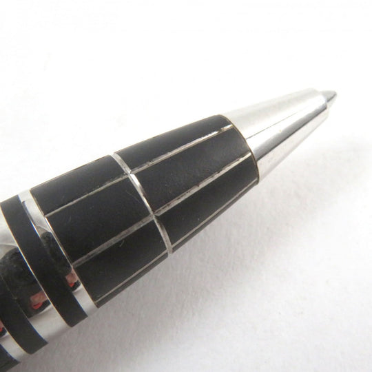 MONTBLANC Ballpoint pen Main: Metal rubber Black Silver Starwalker mens Used Authentic