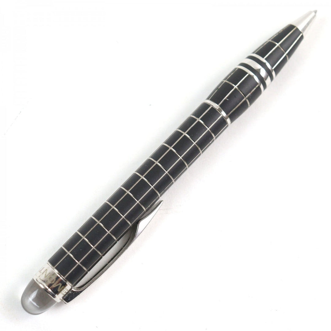 MONTBLANC Ballpoint pen Main: Metal rubber Black Silver Starwalker mens Used Authentic