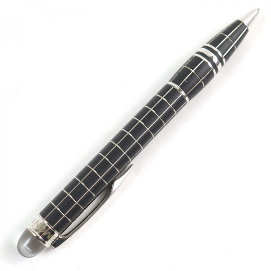 MONTBLANC Ballpoint pen Main: Metal rubber Black Silver Starwalker mens Used Authentic