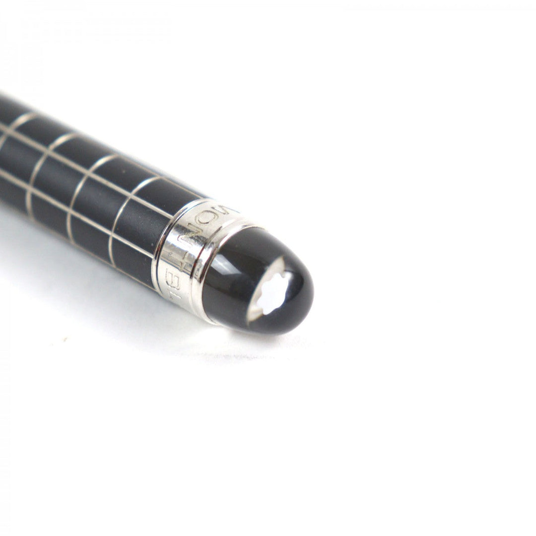 MONTBLANC Ballpoint pen Main: Metal rubber Black Silver Starwalker mens Used Authentic