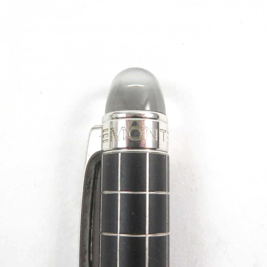 MONTBLANC Ballpoint pen Main: Metal rubber Black Silver Starwalker mens Used Authentic