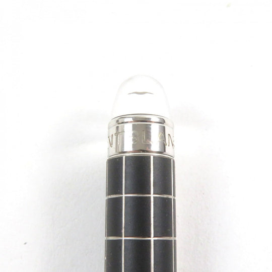 MONTBLANC Ballpoint pen Main: Metal rubber Black Silver Starwalker mens Used Authentic