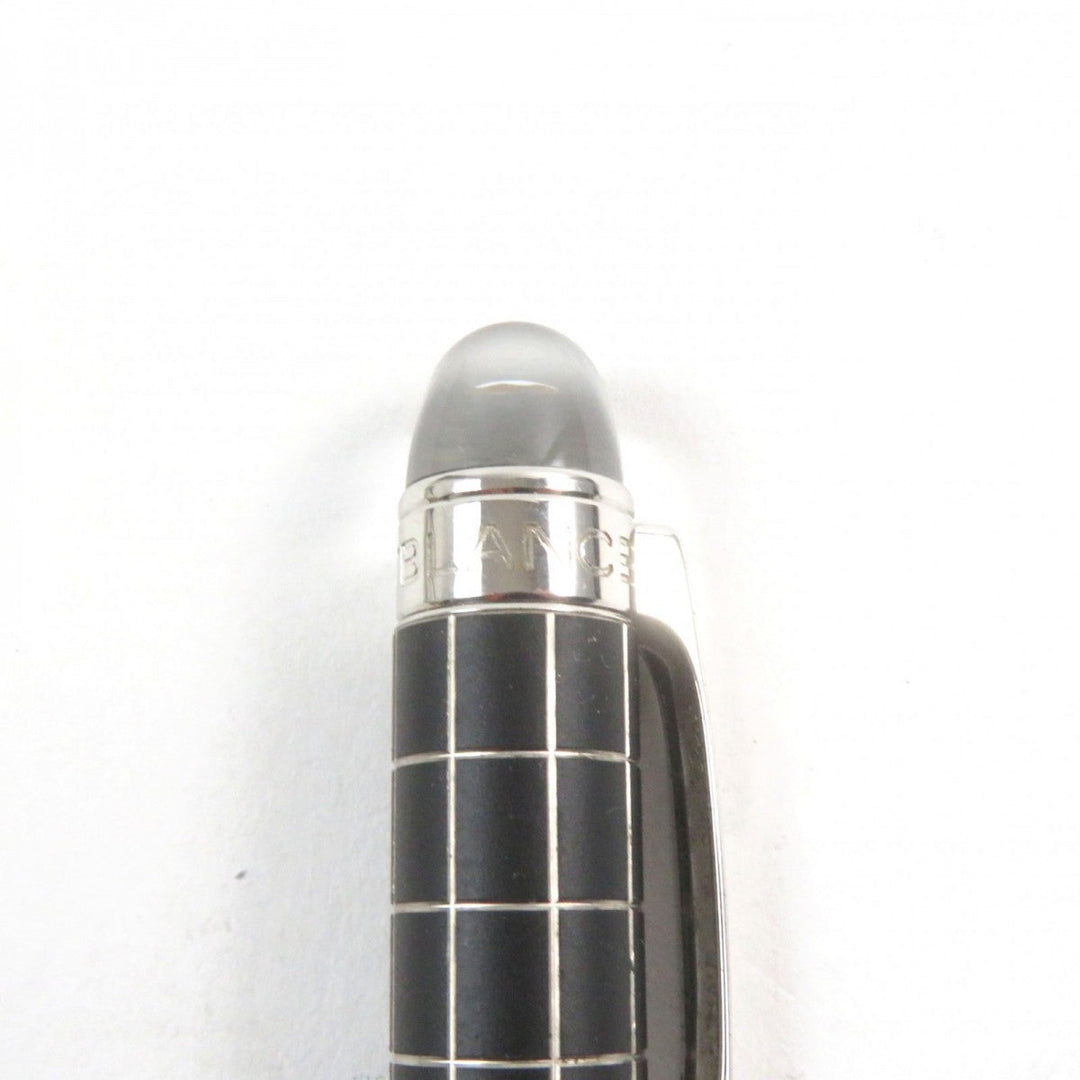 MONTBLANC Ballpoint pen Main: Metal rubber Black Silver Starwalker mens Used Authentic
