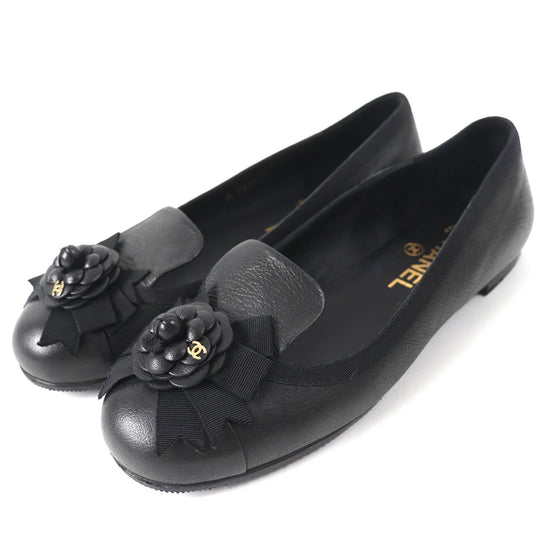 CHANEL pumps G29416 Main: Leather black Women 36 Used Authentic