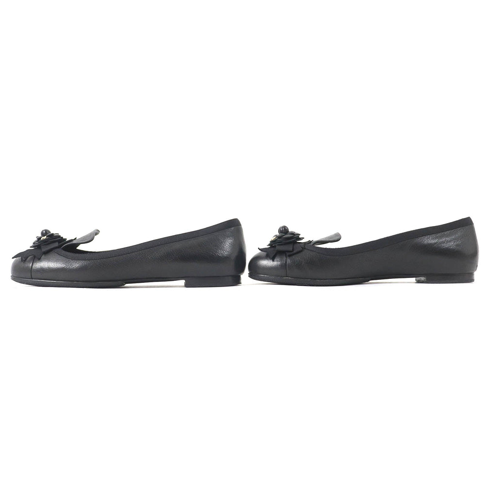 CHANEL pumps G29416 Main: Leather black Women 36 Used Authentic