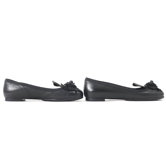 CHANEL pumps G29416 Main: Leather black Women 36 Used Authentic