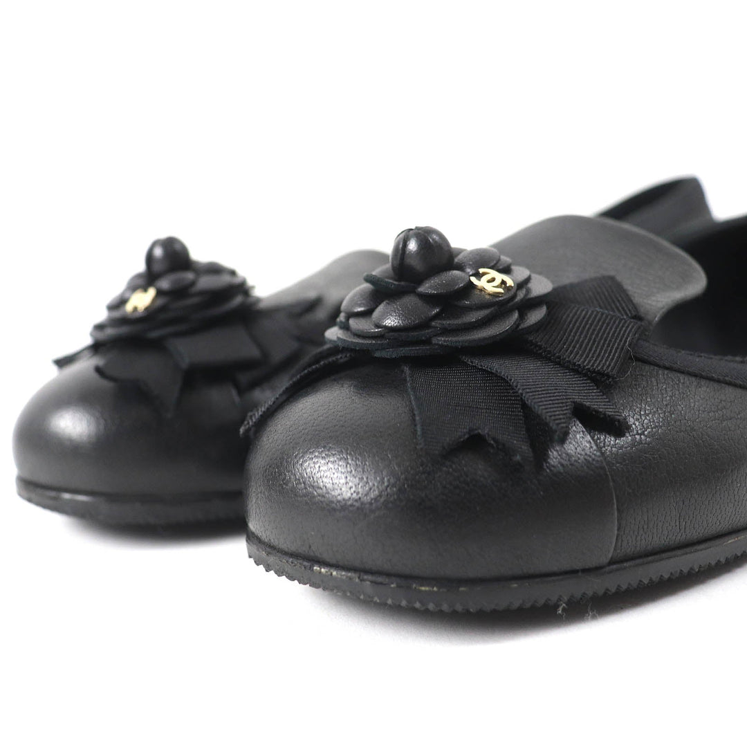 CHANEL pumps G29416 Main: Leather black Women 36 Used Authentic