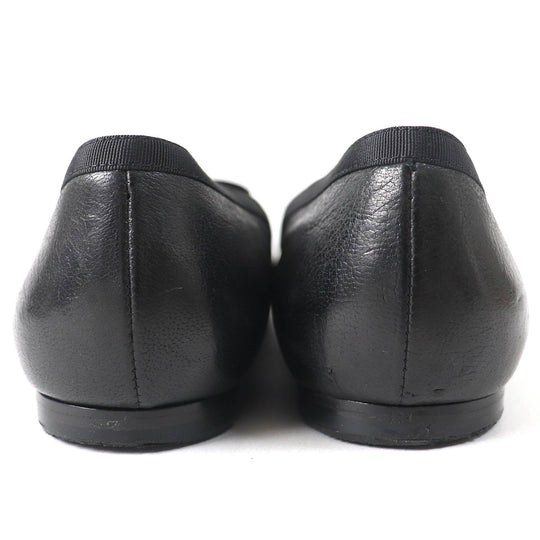 CHANEL pumps G29416 Main: Leather black Women 36 Used Authentic