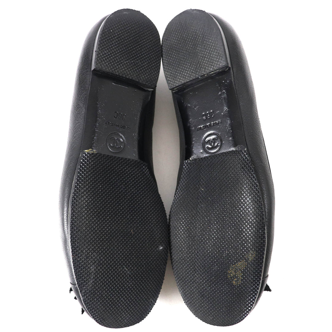 CHANEL pumps G29416 Main: Leather black Women 36 Used Authentic