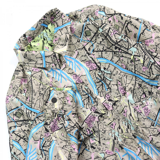 FENDI Blouson FW0554 AIAA Outer: 100% silk, Lining: 100% silk Multicolor All-over Pattern mens 46 Used Authentic