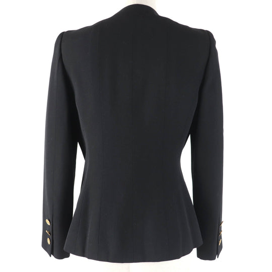 CHANEL Jacket 01P P17504V09938 Main: 100% wool, Lining: 100% silk black Women 36 Used Authentic