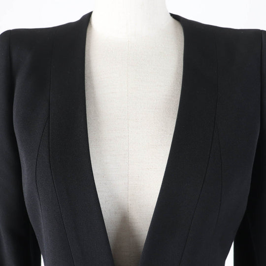 CHANEL Jacket 01P P17504V09938 Main: 100% wool, Lining: 100% silk black Women 36 Used Authentic