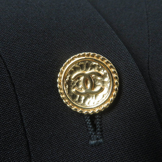 CHANEL Jacket 01P P17504V09938 Main: 100% wool, Lining: 100% silk black Women 36 Used Authentic