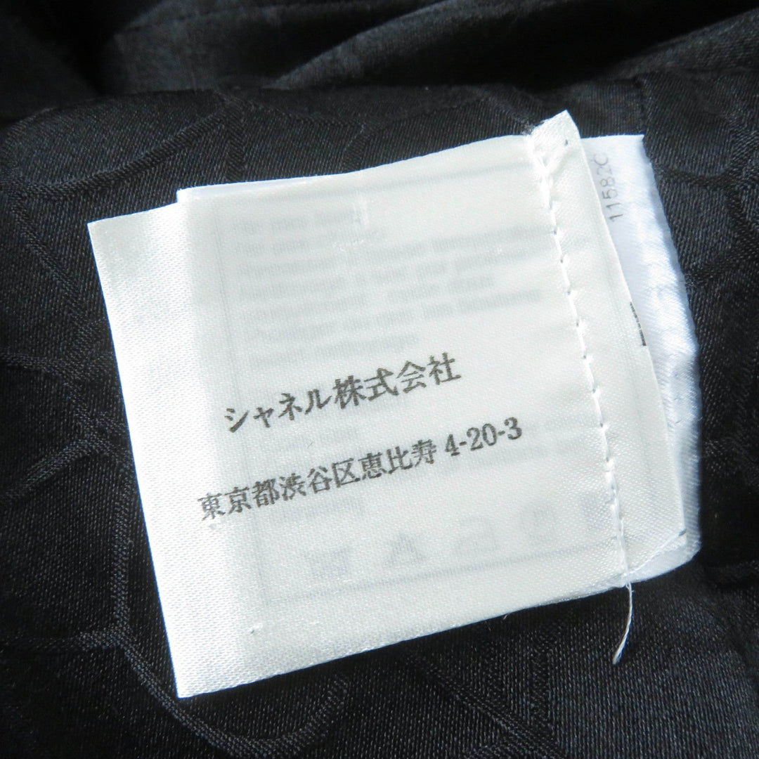 CHANEL Jacket 01P P17504V09938 Main: 100% wool, Lining: 100% silk black Women 36 Used Authentic