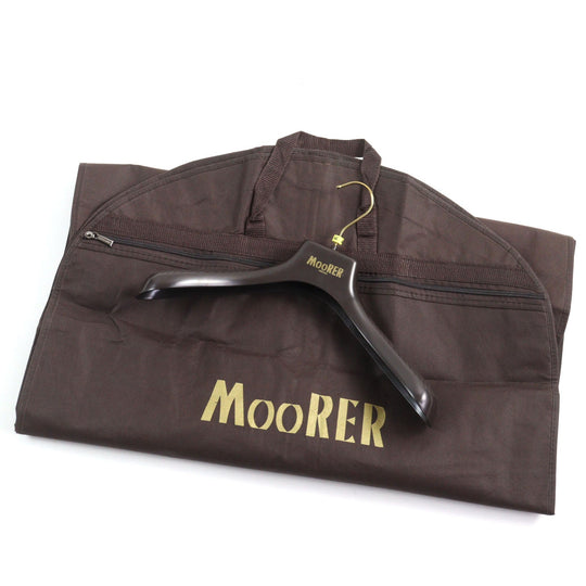 MOORER Down jacket Outer: 100% polyester, Lining: 50% polyester, Lining: 50% nylon, Sleeve lining: 100% nylon, Filling: down Navy VALENTE-KM mens 44 Used Authentic
