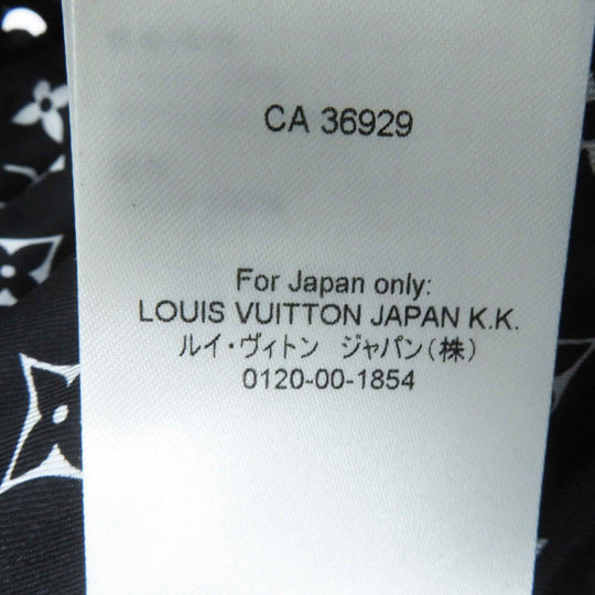 LOUIS VUITTON Jacket 1A9NED FMVB03 Outer: 66% nylon, Outer: 34% polyurethane, Lining: 100% silk, Part: 86% wool, Part: 13% nylon black EMBROIDERED HOODIE Women 34 Used Authentic