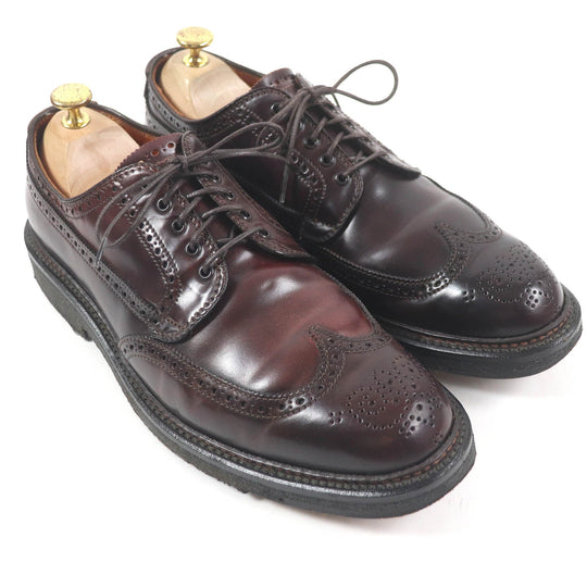 ALDEN Leather shoes 3192 Cordovan Bordeaux mens 9 Used Authentic